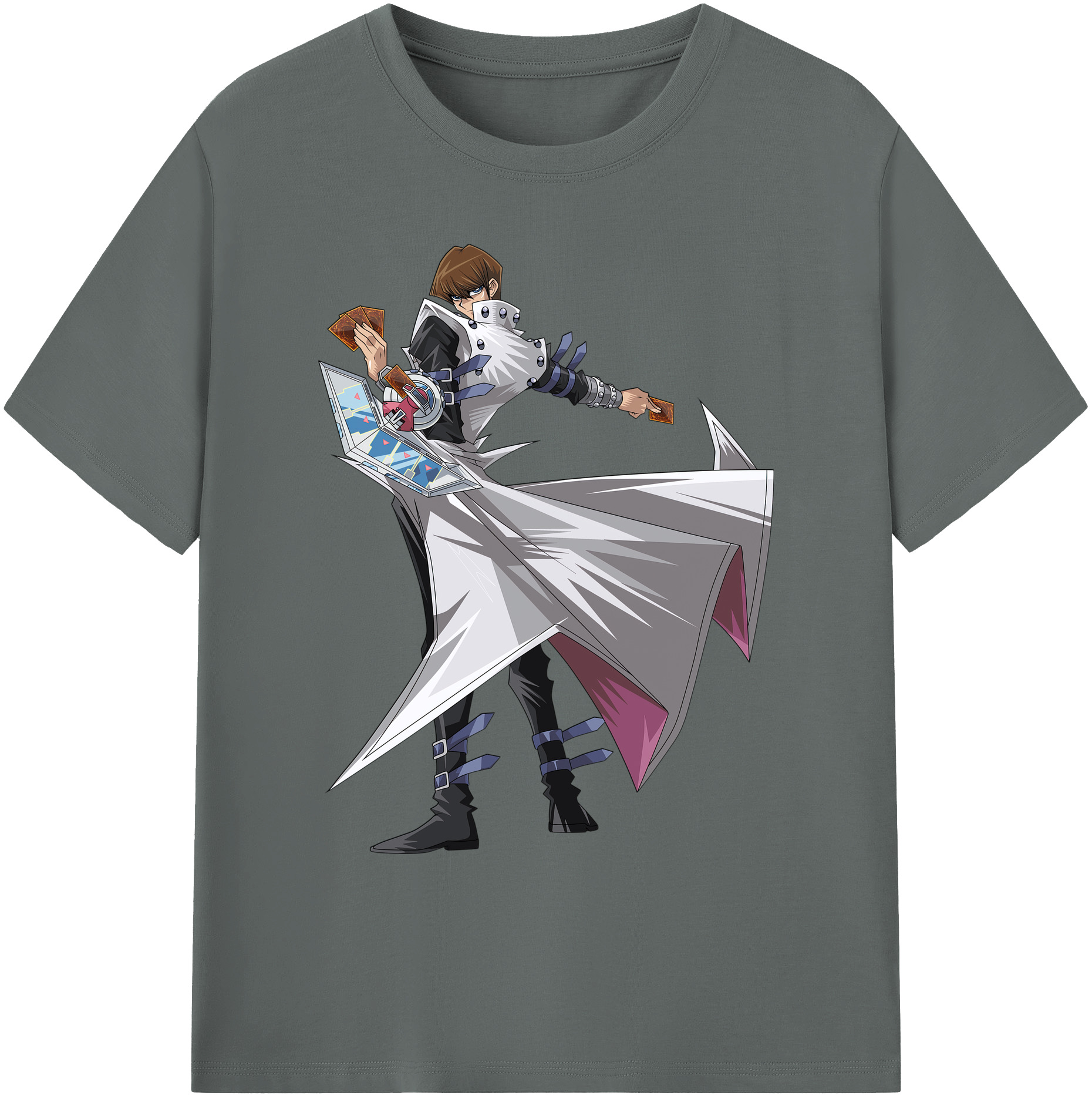 （画像用） 遊☆戯☆王 Yu-Gi-Oh! 綿100％ メンズ半袖Tシャツ｜肌触りやわらか＆通気性